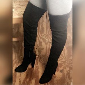 Over The Knee Heel Boot